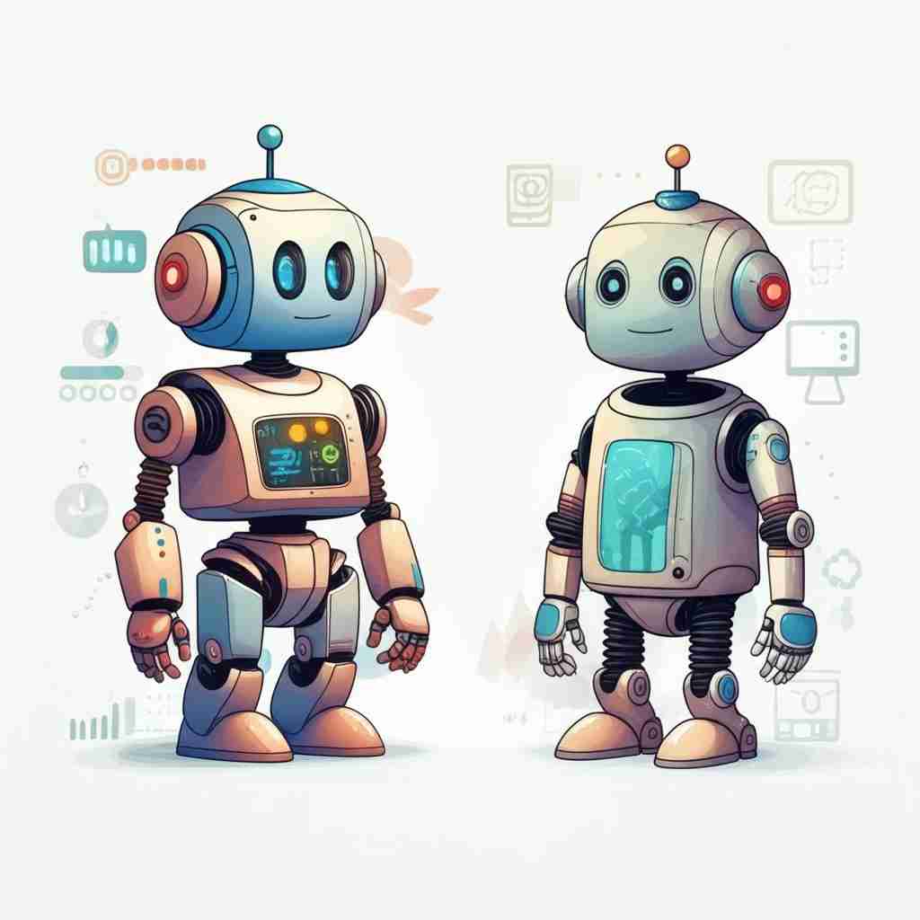 An image illustrating A/B Testing AI Agents