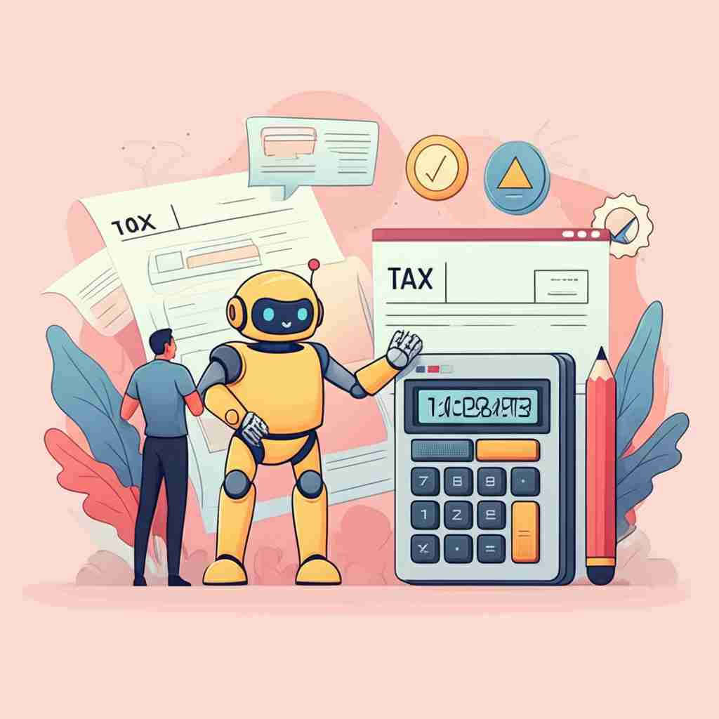 An image illustrating AI Agents for Tax Preparation