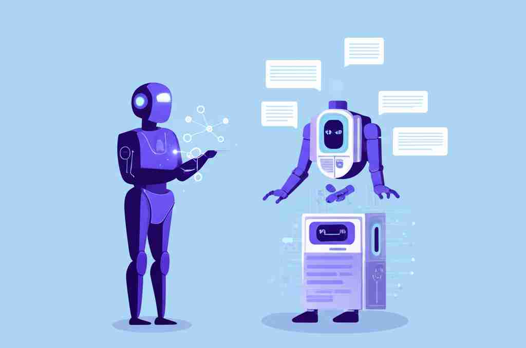 An image illustrating AI Agents vs. Chatbot Platforms