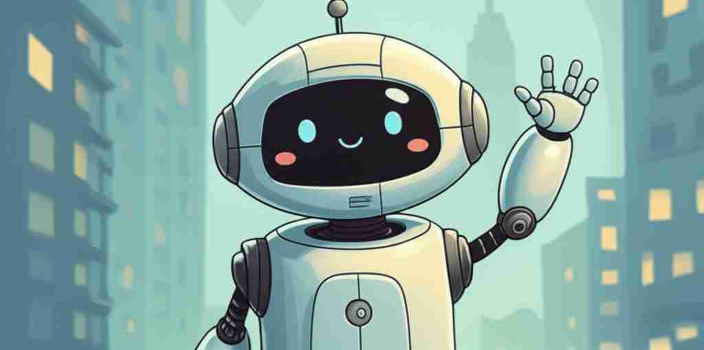 An image illustrating AI does not mean the robots are coming