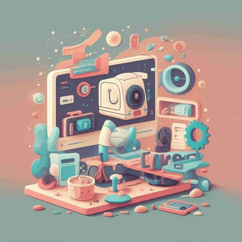 An image illustrating AI, education, preserving human agency in a world of automation