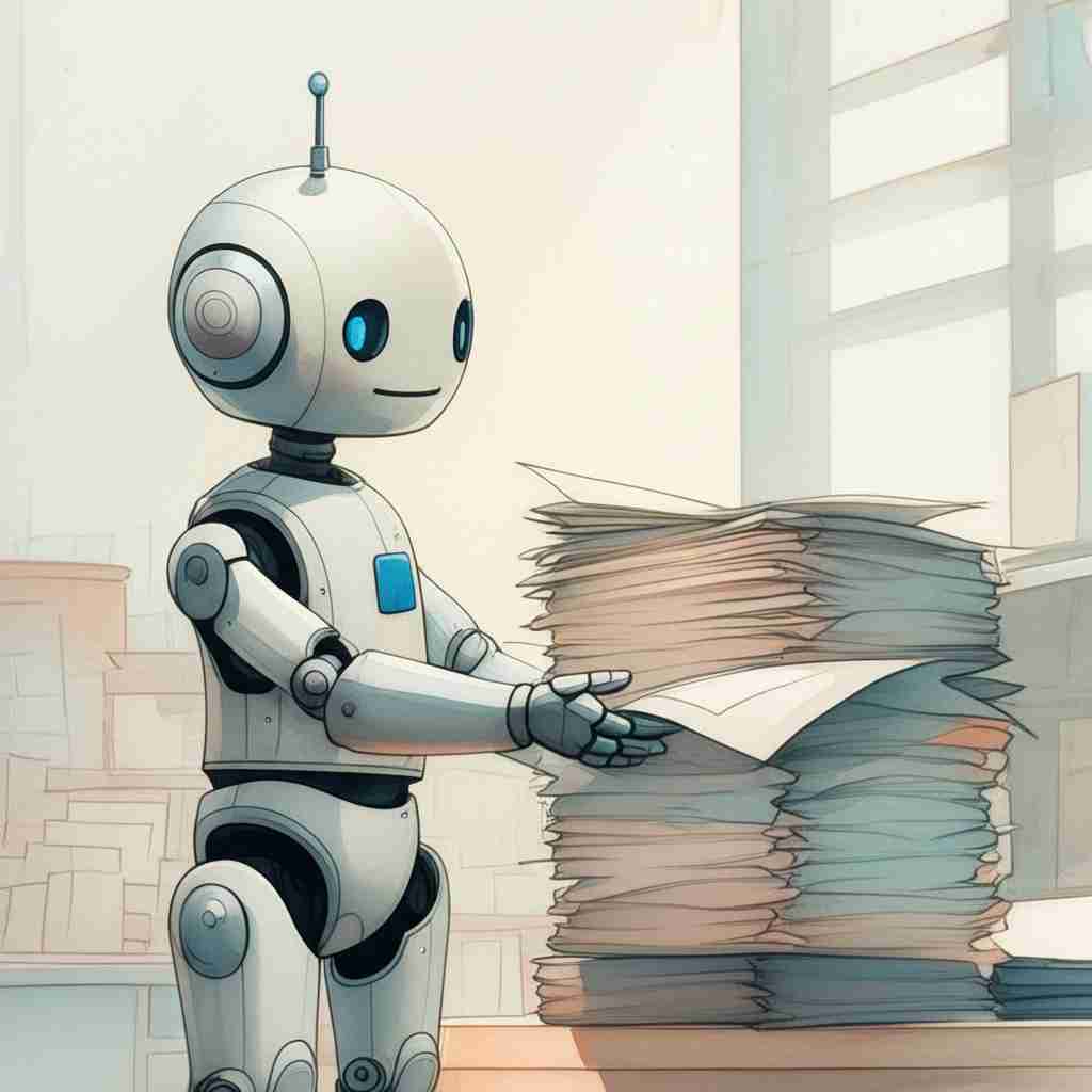 An image illustrating The AI industrial revolution puts middle-class workers under threat this time