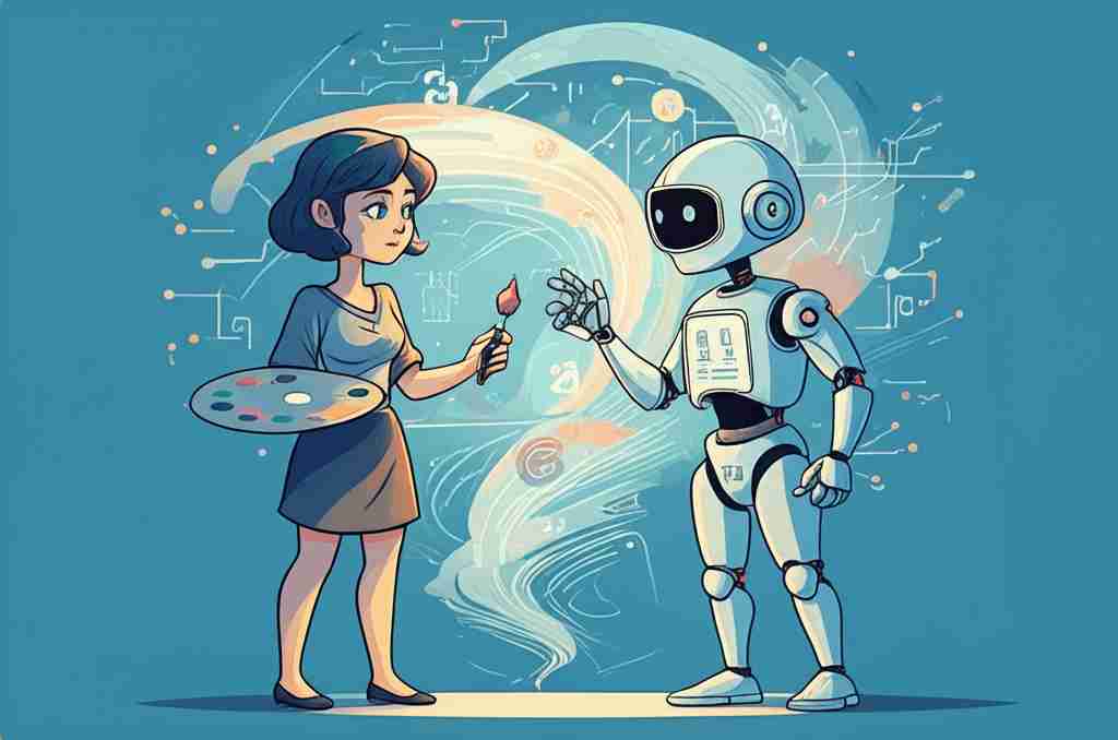 An image illustrating AI companies start winning the copyright fight